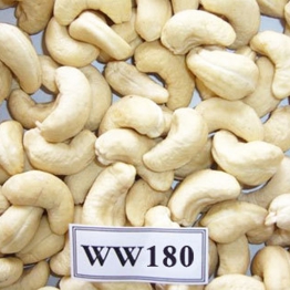 Cashews with white kernels W180